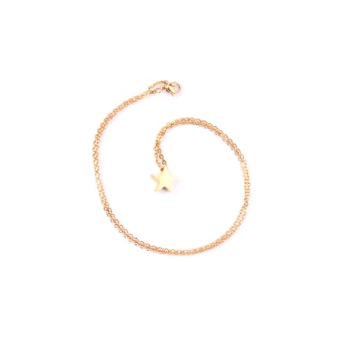 MOBUTOFU Stern Halskette Damen Kreative Clavicle Kette Modischer Anhänger für Freundin Alltag und Party von MOBUTOFU