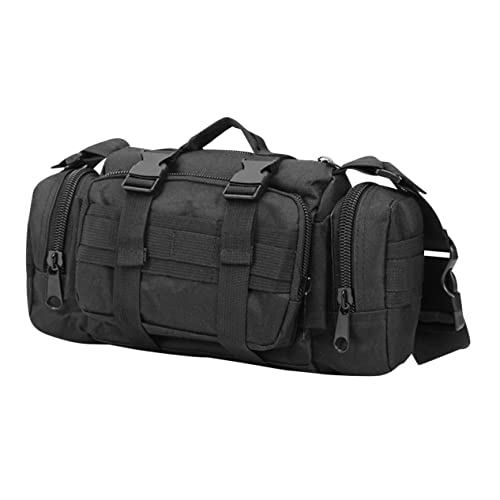 MOBUTOFU Taktische Umhängetasche Multifunktional Camping Herren Schultertasche Hüfttasche Outdoor Zubehör Leicht Verstellbar Robust von MOBUTOFU