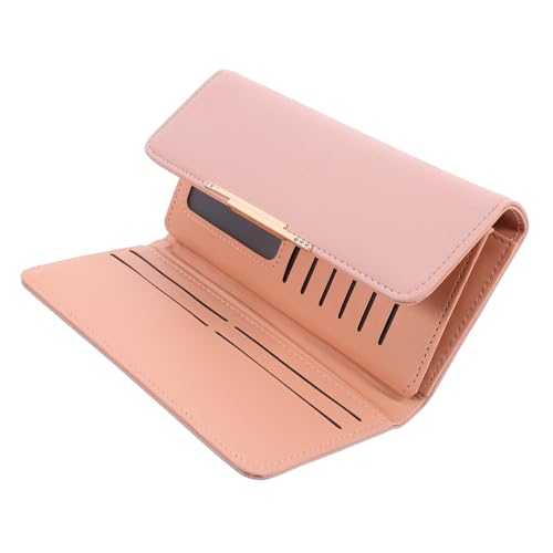 MOBUTOFU Portmonee Damen Kupplung Geldbeutel Kompakt Brieftasche Münzbeutel Handtasche Damenbörse Geldbörse Für Damen von MOBUTOFU