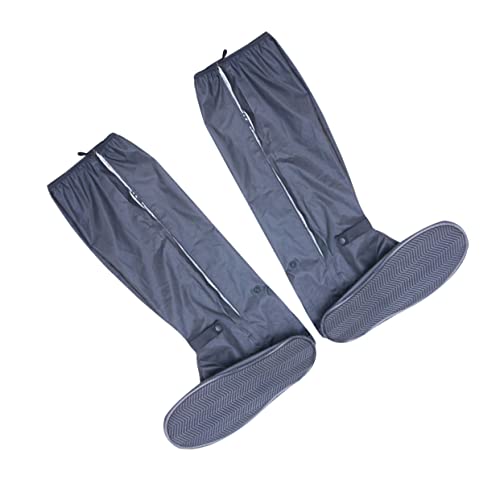 MOBUTOFU 1paar wasserdichte rutschfeste Überschuhe Für Und Damen Langlebige Verstärkte Regenstiefel Mit Elastischem Design Für Fahrradausflüge Und von MOBUTOFU