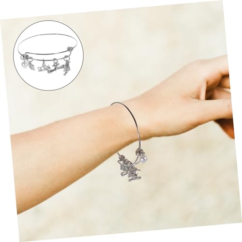 MOBUTOFU Verstellbares Abschlussarmband Motivationsschmuck für Damen und Herren Größenanpassbar Inspirierend als für Absolventen Freunde Familie von MOBUTOFU