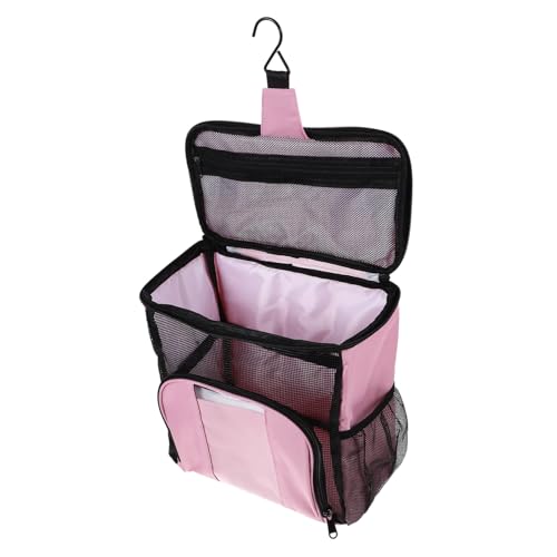 MOBUTOFU Wäschebeutel Mit Aufhängehaken Faltbare Reisetasche Für Reisen Kosmetik-Organizer Für Bad Und Sport Großer Stauraum Für Studentenwohnheime Und Kleine Räume von MOBUTOFU