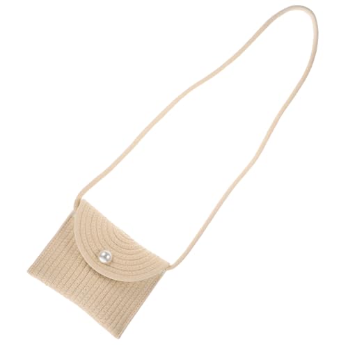 MOBUTOFU Weißes Mini Handytasche Damen Crossbody Bag Schultertasche Umhängetasche Elegant für Alltag und Freizeit von MOBUTOFU