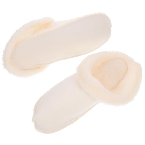 MOBUTOFU Winter Warme Clogs Liner mit Plüschfutter Weiche Dicke Slipper Liner für Damen und Herren Abnehmbare Wärmende Innensohlen für Lochschuhe und Hausschuhe Komfortable Winter von MOBUTOFU
