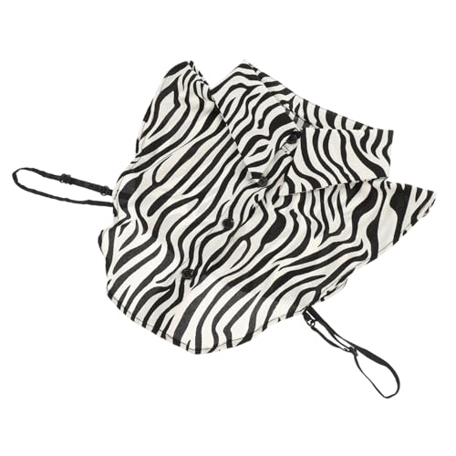 MOBUTOFU Damen Fake Collar Top Abnehmbarer Blusenkragen Baumwolle Damenkragen Zebrastreifen Modischer Hemdkragen Zufällige Farbe von MOBUTOFU
