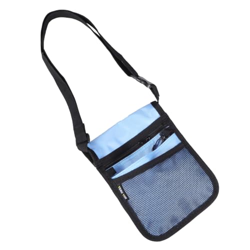 MOBUTOFU Nurse Waist Bag Praktische Schultertasche Himmelblau Für Pflegeutensilien Leicht Und Geräumig Als Werkzeugtasche Für Krankenschwestern Und Pflegekräfte von MOBUTOFU