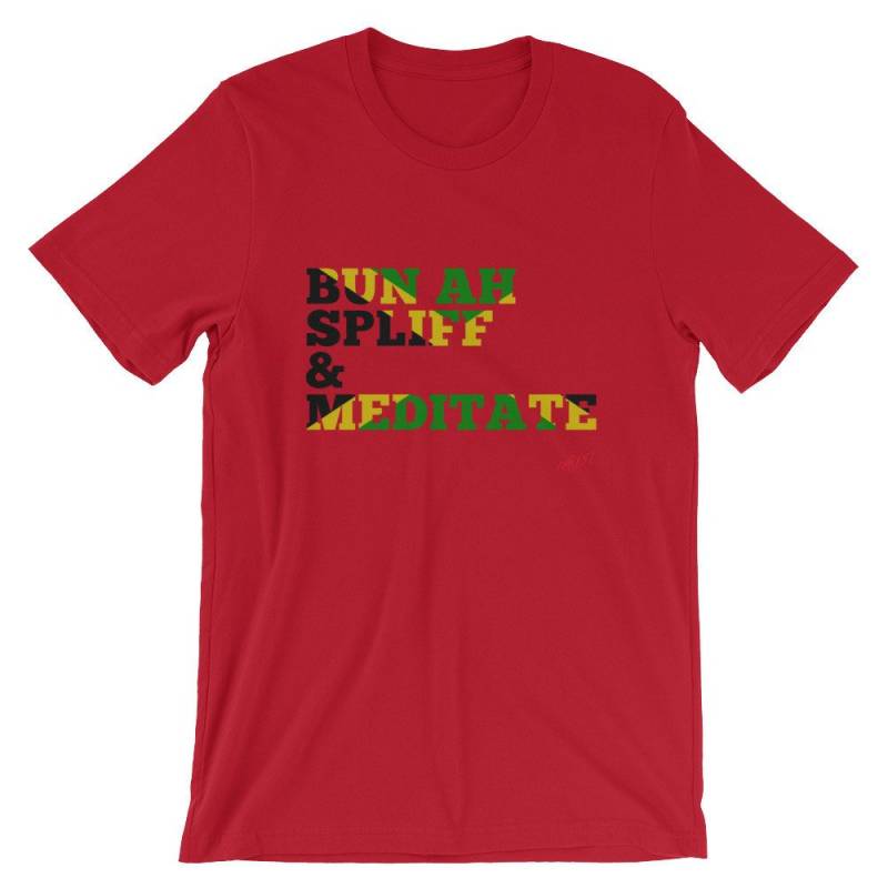 Bun Ah Spill Kurzärmeliges Unisex T-Shirt Bun Ah Spill Kurzärmeliges Unisex T-Shirt von MOCTWETLLC