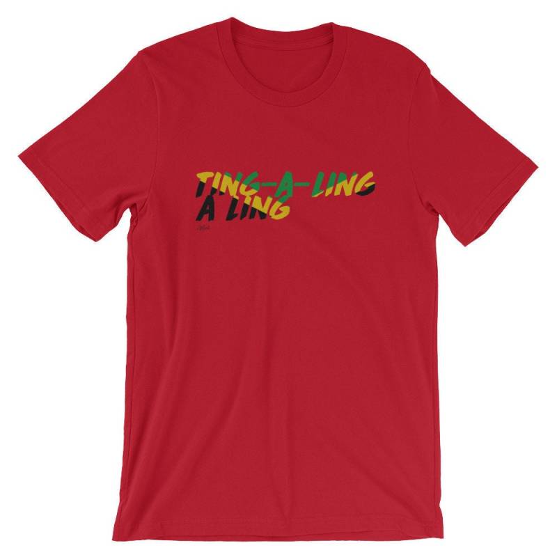 Ting-A-Ling-A-Ling Kurzarm Unisex T-Shirt Ting-A-Ling-A-Ling Kurzarm Unisex T-Shirt von MOCTWETLLC