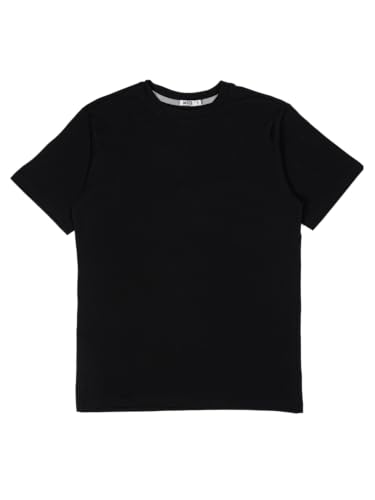 MODJEANS T-Shirt Herren Rundhals - Größe XXL, Schwarz - Basic Tshirt aus Baumwolle - Weich & Dehnbar für Alltag und Freizeit von MOD