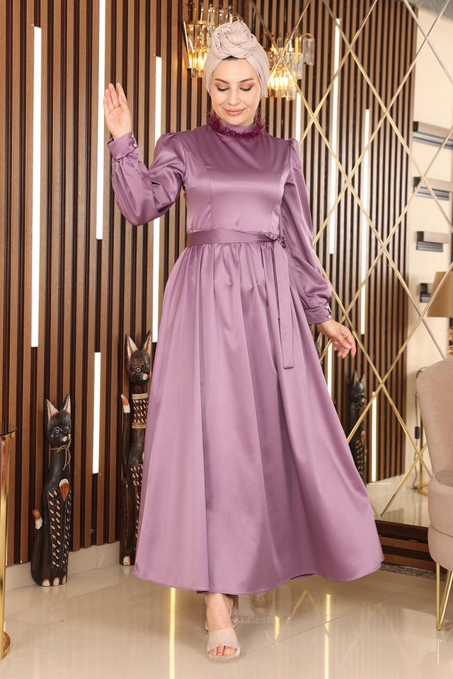 MODAMİHRAM Abendkleid Abendkleid mit Details von MODAMİHRAM