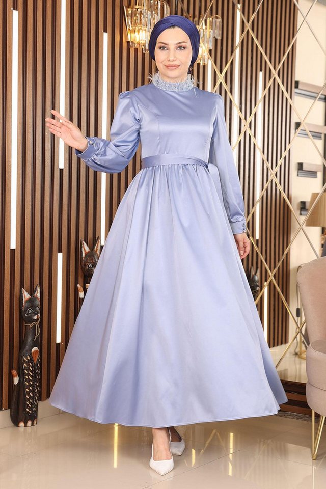 MODAMİHRAM Abendkleid Abendkleid mit Details von MODAMİHRAM