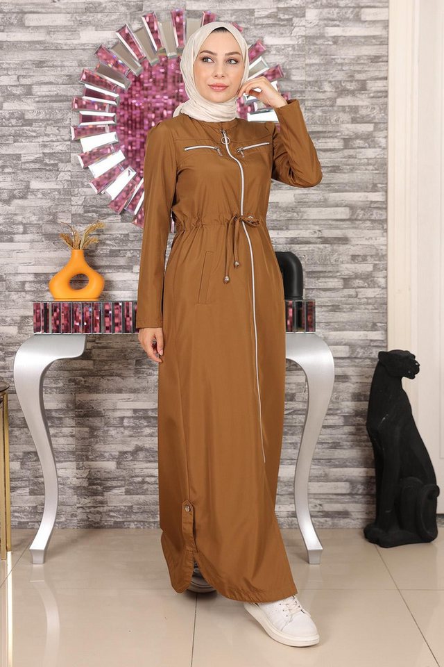 MODAMİHRAM Maxikleid Reißverschluss Abaya von MODAMİHRAM