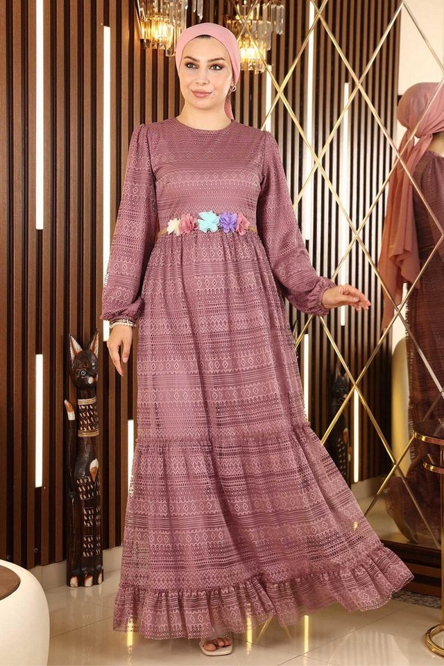 MODAMİHRAM Maxikleid Spitzen Meerjungfrau Kleid von MODAMİHRAM