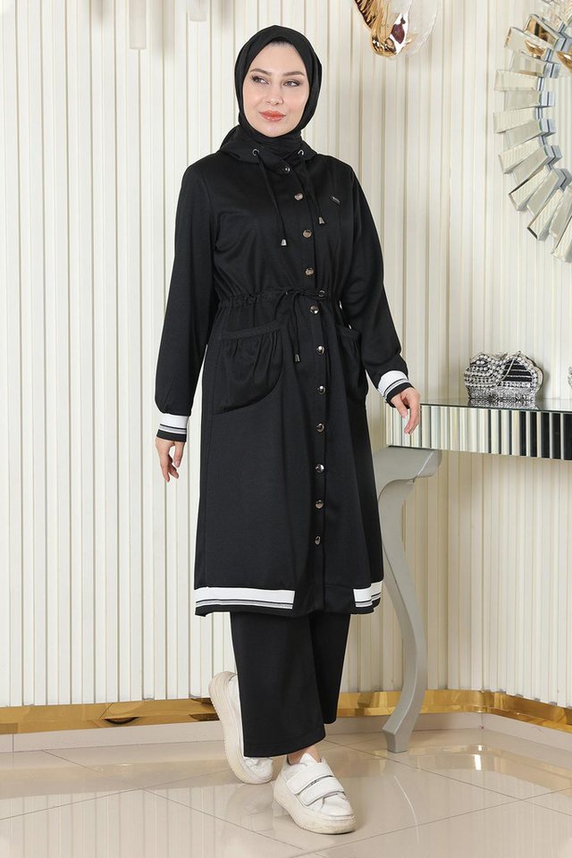 MODAMİHRAM Tunika Kapuzen-Ripp-Set von MODAMİHRAM