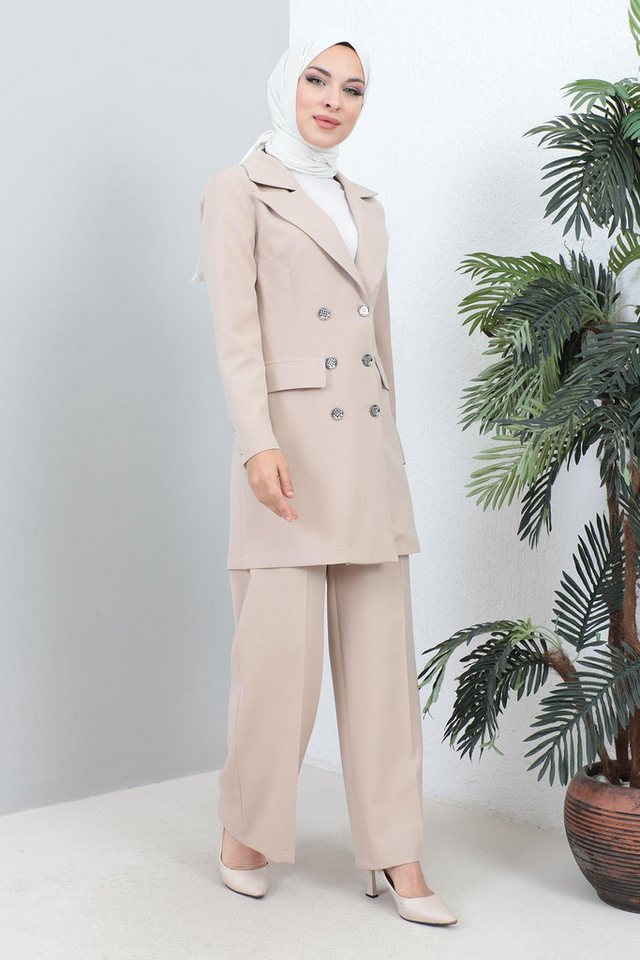 MODAMİHRAM Tunika KleidJacket Anzug von MODAMİHRAM