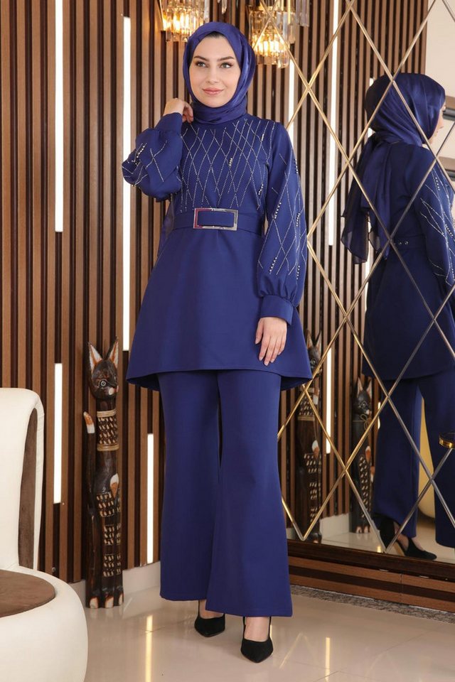 MODAMİHRAM Tunika Perlenstein Detailset von MODAMİHRAM