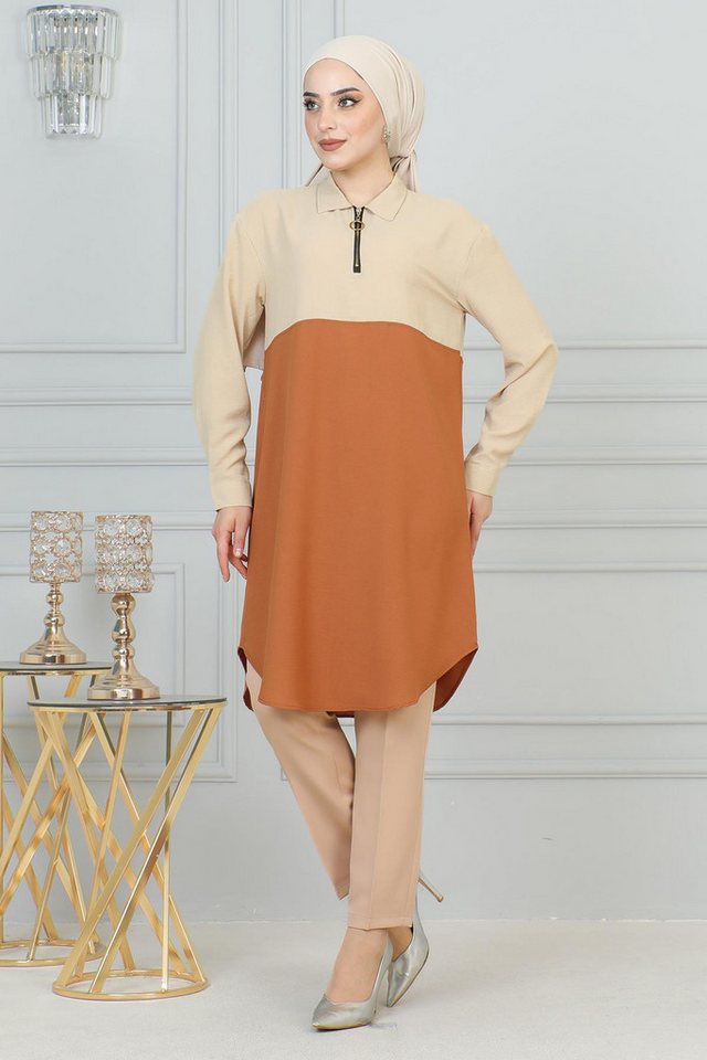 MODAMİHRAM Tunika Reißverschluss Tunika von MODAMİHRAM