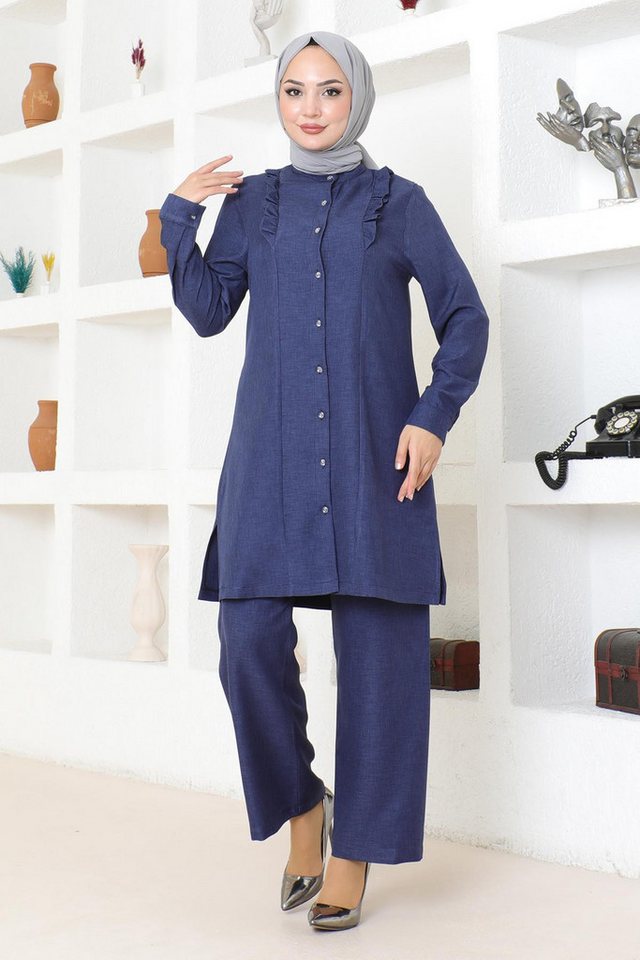 MODAMİHRAM Tunika Rüschen-Set von MODAMİHRAM