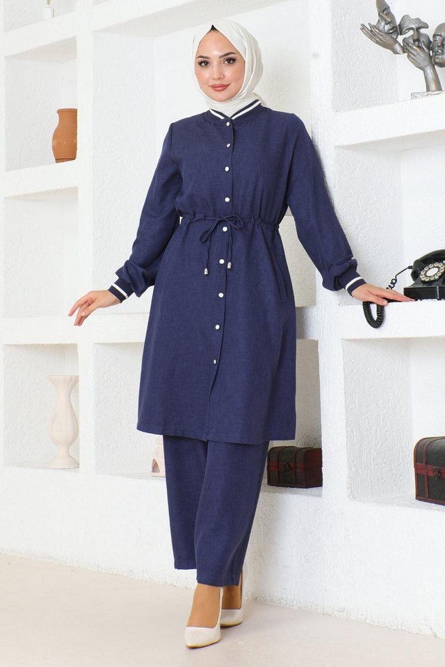 MODAMİHRAM Tunika Rüschen Spitzen Set von MODAMİHRAM