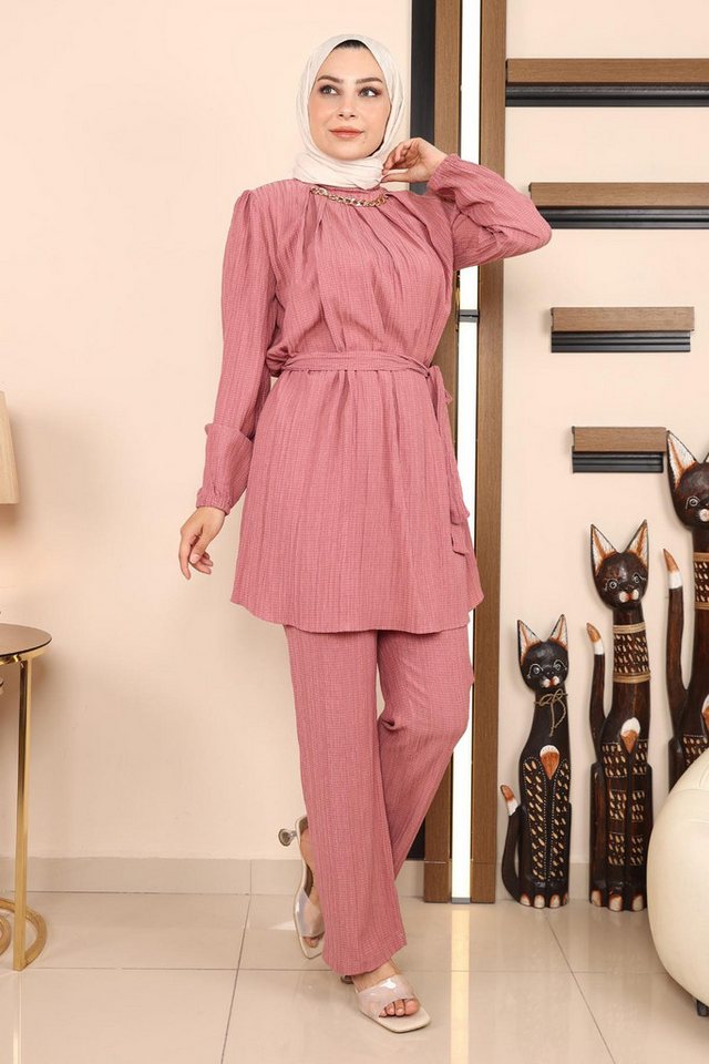 MODAMİHRAM Tunika Roségoldkettenset MSW19140-2 von MODAMİHRAM