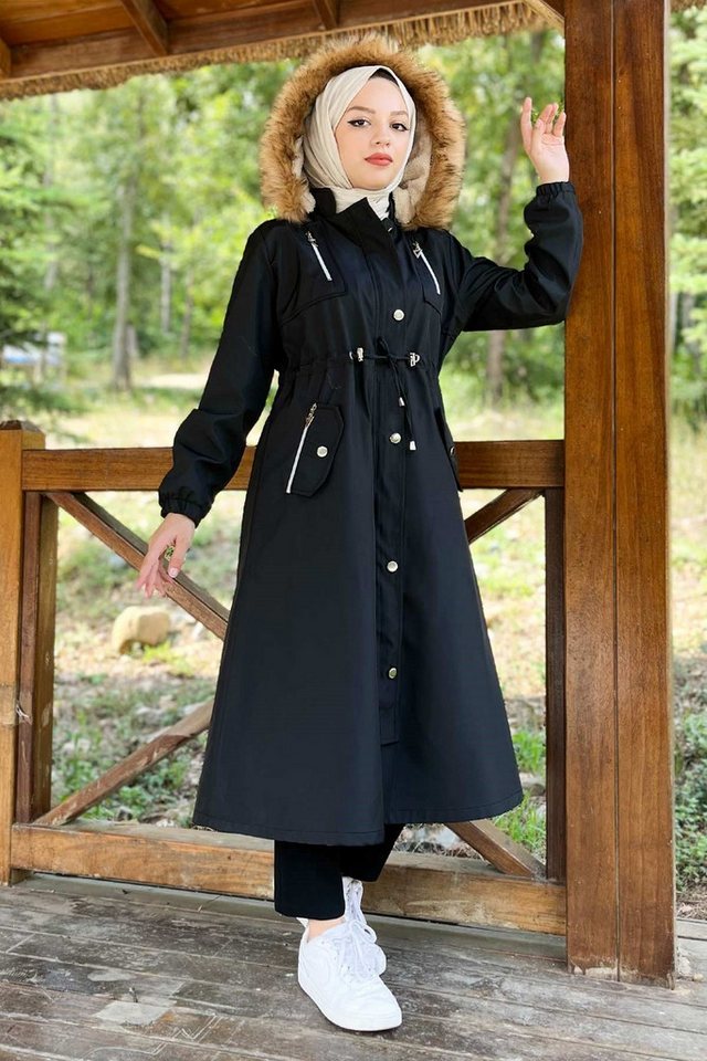 MODAMİHRAM Windbreaker Kapuzen-Zip-Jacke von MODAMİHRAM