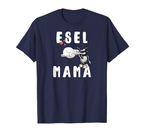 Esel Mama T Shirt I Eselhalter T-Shirt I Geschenk T-Shirt von MODARTIS - Lustige Esel T-Shirts & Geschenke