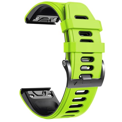 MODBAND Für Fenix ​​8X-Uhrenarmbänder Silikon-Sportuhrenarmband für Fenix ​​5X/5X Plus/Fenix ​​6X/Fenix ​​6X Pro/Fenix ​​3/Fenix ​​3 HR/Descent MK1/D2 Delta PX/D2 Charlie 26 mm Smartwatch-Armbänder(Gr von MODBAND