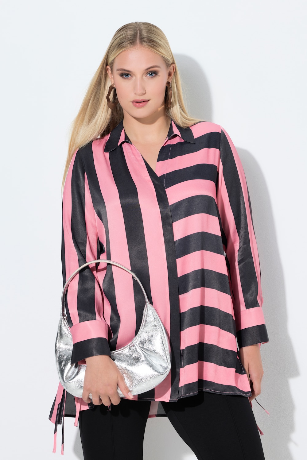 Große Größen Bluse, Damen, rosa, Größe: 58/60, Viskose, Ulla Popken von MODERN VIEW