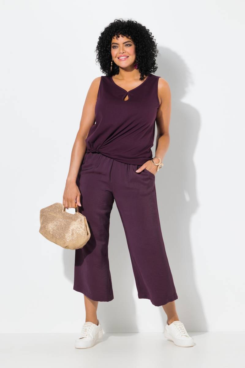 Große Größen Culotte, Damen, lila, Größe: 42, Viskose/Synthetische Fasern, Ulla Popken von MODERN VIEW