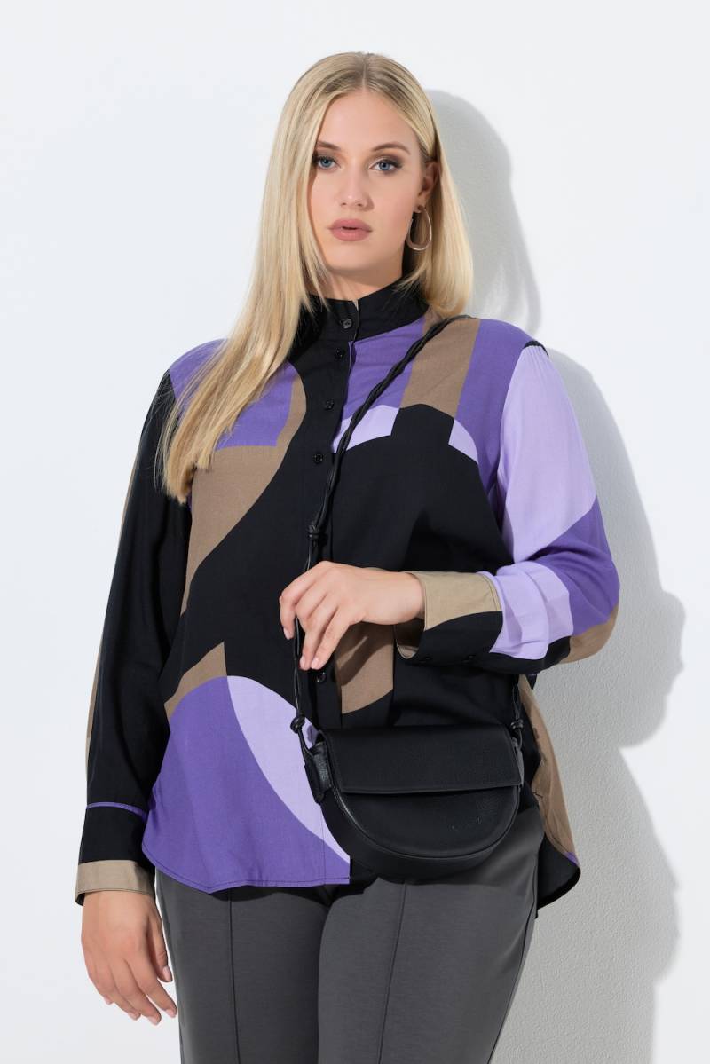 Große Größen Longbluse, Damen, lila, Größe: 46/48, Viskose, Ulla Popken von MODERN VIEW