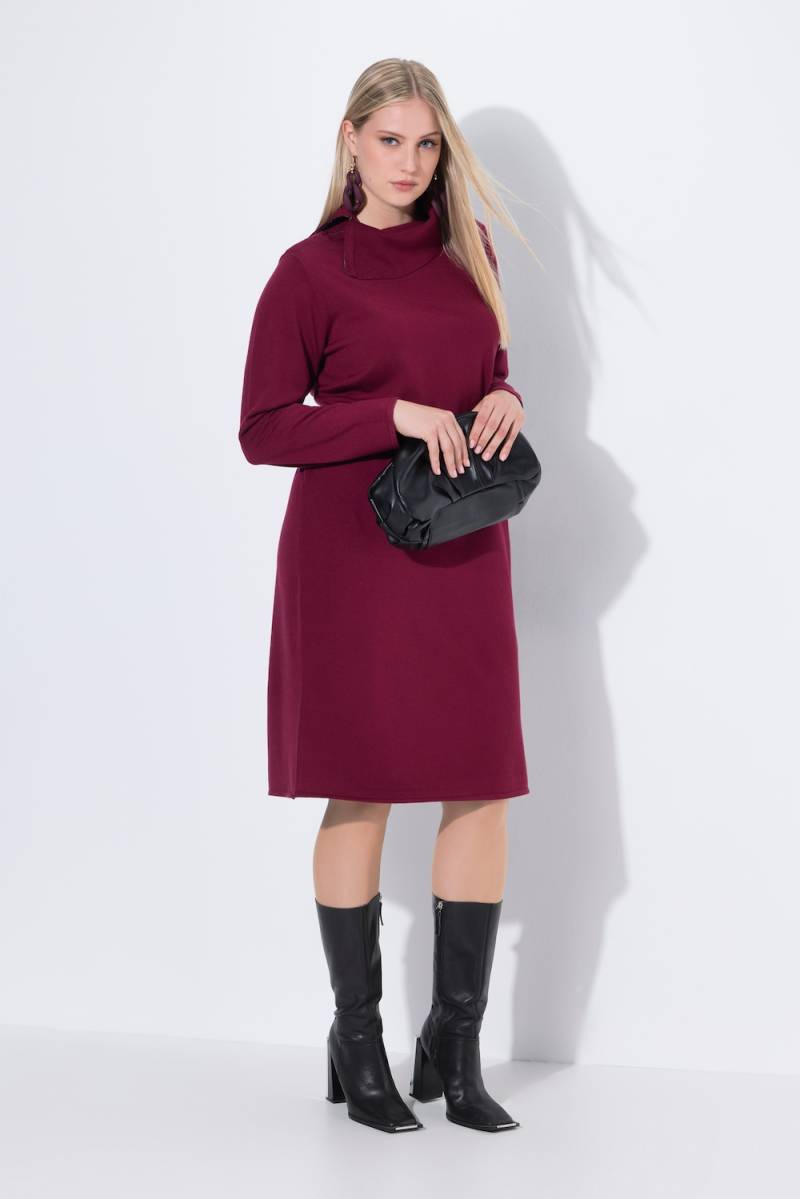 Große Größen Strick-Midikleid, Damen, rot, Größe: 50/52, Polyester/Viskose/Synthetische Fasern, Ulla Popken von MODERN VIEW
