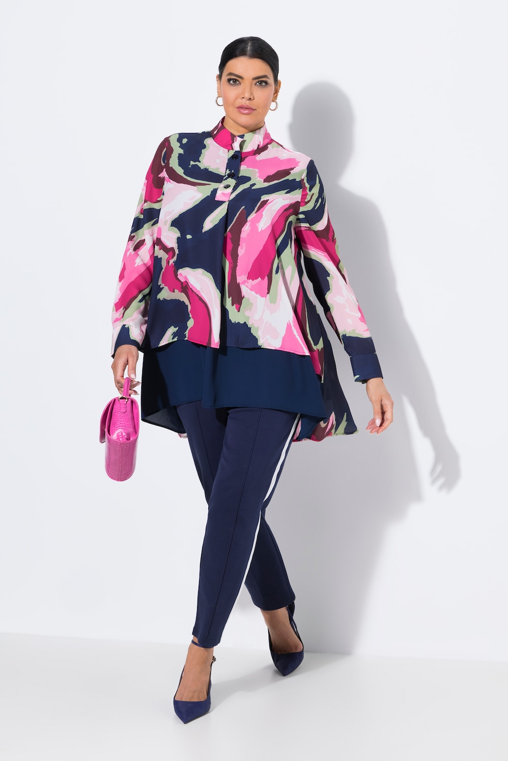 Große Größen Tunika, Damen, blau, Größe: 46/48, Polyester, Ulla Popken Große Größen Tunika, Damen, blau, Größe: 46/48, Polyester, Ulla Popken von MODERN VIEW