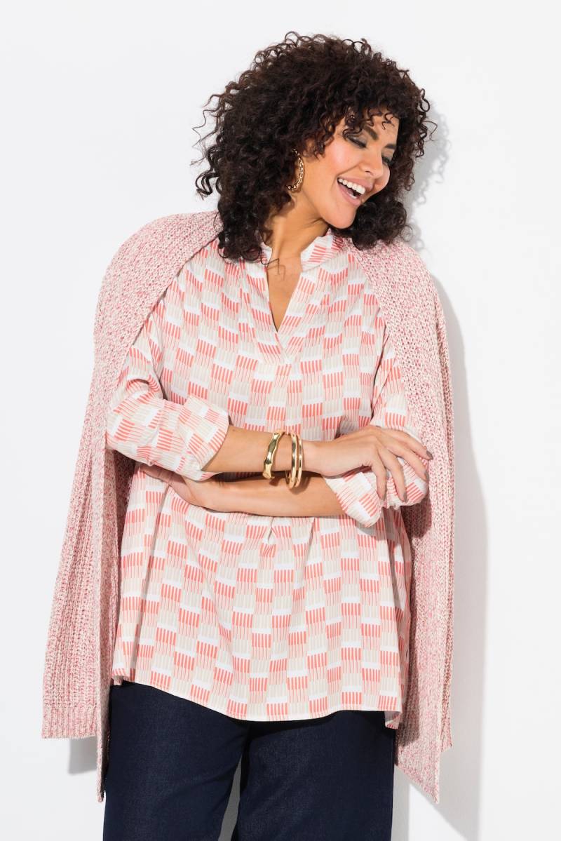 Große Größen Tunika, Damen, rot, Größe: 42/44, Viskose, Ulla Popken von MODERN VIEW