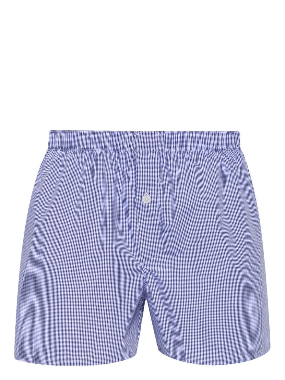 MODES GARMENTS Boxershorts mit Vichy-Karo - Blau von MODES GARMENTS