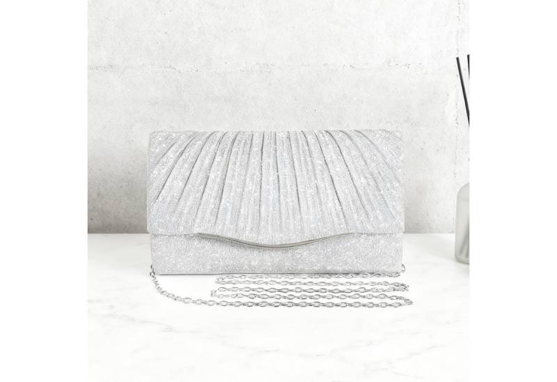 MODFU Abendtasche Funkelnde Handtasche Damen Kosmetik-Etui Crossbody (Kompakte Maße mit praktischem Kartenfach Abnehmbare 120-cm-Kette, 1-tlg., für Hand- Schulter- oder Crossbody-Trageweise), für Hochzeiten Partys Bankette und festliche Events von MODFU