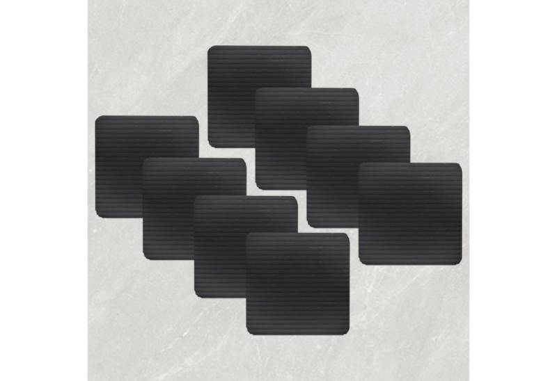 MODFU Antirutsch-Aufkleber Anti-Rutsch Teppich Aufkleber Set Rutschfeste Teppichfixierer, B: 10 cm, L: 10 cm, 8er Set Teppich Greifer zuschneidbar mit Vakuum-Adsorption, 8-tlg., für Kinderzimmer Wohnzimmer Schlafzimmer Büros Boden usw, Universal Teppichstopper Rutsch Stop Teppich Unterlage Antirutschmatte von MODFU