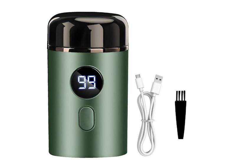 MODFU Elektrorasierer Tragbar USB Multifunktions-Rasierer Mini Reiserasierer Herren, Aufsätze: 1, Nass- Trockenrasierer mit LED-Anzeige IPX7 wasserdicht, Geeignet Für Flugreisen Geschäftsreisen Büro Auto Und Mehr von MODFU