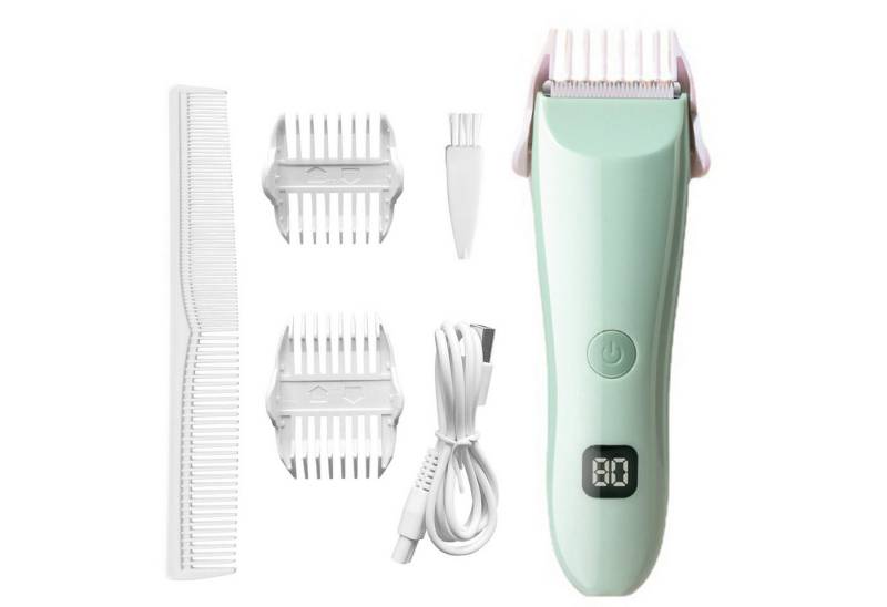 MODFU Haarschneider Profi Haarschneidemaschine Set Haartrimmer mit Display, Haarschneidegerät mit Display leise Keramikklingen, präzises Schneiden für Kinder Erwachsene Kurzhaar oder Langhaar von MODFU