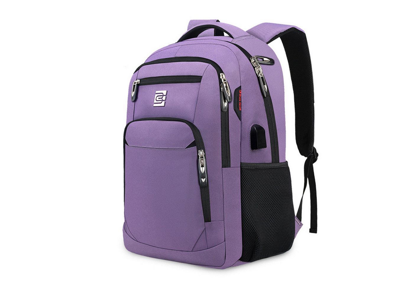 MODFU Laptoprucksack Laptop Rucksack Rucksäcke Schulrucksack Laptoptasche Wasserbeständig (Laptop Notebook Tasche Schule Uni Rucksack Freizeitrucksack, Sportrucksack, mit USB-Anschluss, Anti-Diebstahl, Backpack mit Laptopfach), Herren Damen Jungen Teenager Freizeit Arbeit Business Reisen von MODFU