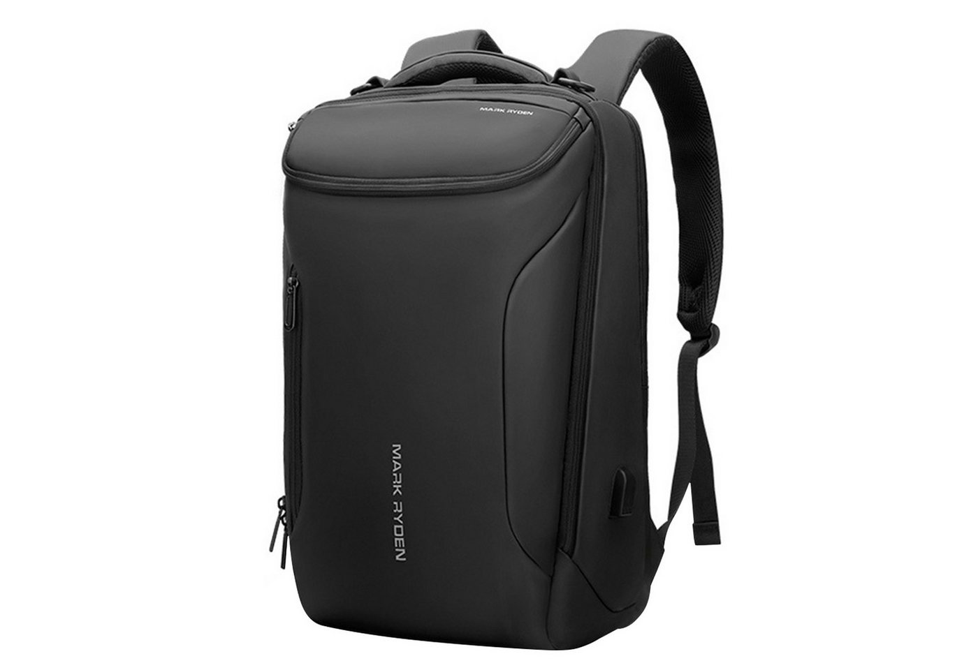 MODFU Reiserucksack Laptoprucksack Laptop Rucksack Rucksäcke Freizeitrucksack Laptoptasche (Reisen Notebook Laptop Tasche Schule Uni Rucksack Handgepäck, mit USB-Lade-Anschluss, Anti-Diebstahl, Backpack mit Laptopfach), für Herren Damen Jungen Teenager Freizeit Arbeit Business Reisen von MODFU