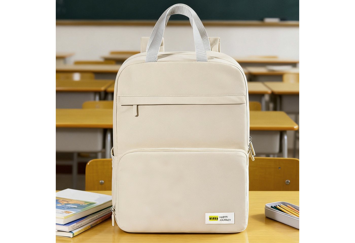 MODFU Reiserucksack Tagesrucksack Laptoptasche Wochenendtasche Faltbarer Rucksack (mit Laptopfach mehreren Taschen 14-Zoll kompatibel, 1-tlg., 29×18×39 cm, wasserdichtem Nylon, faltbare), ideal für Herren Damen Uni Arbeit Reisen Business Pendeln Flugreisen von MODFU