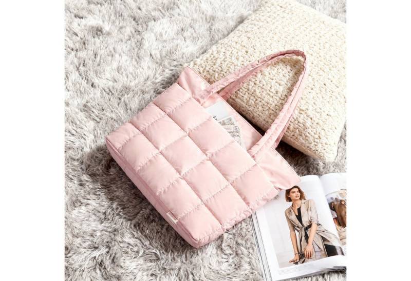 MODFU Schultertasche Reisetasche Handgepäck Tasche Weekender Schultertasche Sporttasche (Erweiterbare 22-28L mit leicht zugänglichen Fächern, 1-tlg., mit Trolley-Gurt Laptopfach 15,6" wasserabweisend), multifunktional für Reisen Sport und Alltag von MODFU