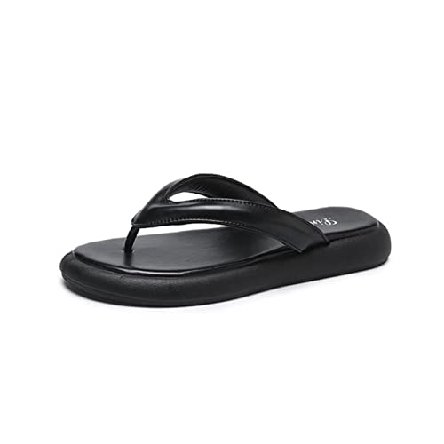 MODFUSDF Casual Flip Flops Frauen Sommer Hausschuhe spitz zegen Marke Neue Folien Damen Student Flache Schuh Gummi Sohle Heißer Verkauf von MODFUSDF