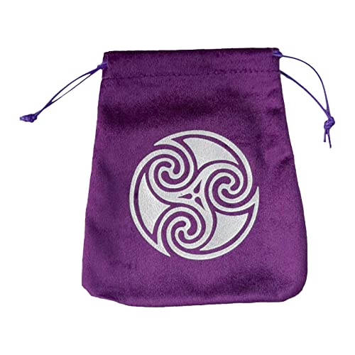 Tarotkartentasche, weiche Tarotkarten Samtstofftasche, Tarots Orakelkarten Aufbewahrungstasche für Runen & Schmuck Reise Geschenk Party Beutel Modgal von MODGAL