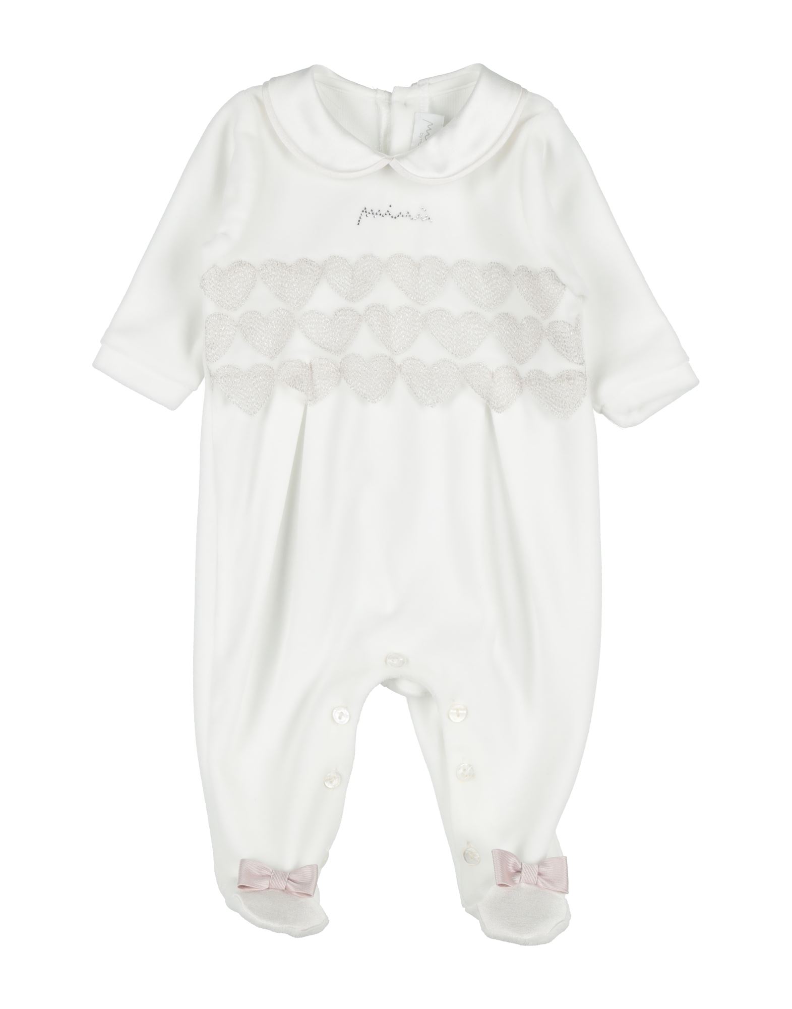 MODÌ COLLEZIONE Babystrampler & -latzhosen Kinder Weiß MODÌ COLLEZIONE Babystrampler & -latzhosen Kinder Weiß von MODÌ COLLEZIONE