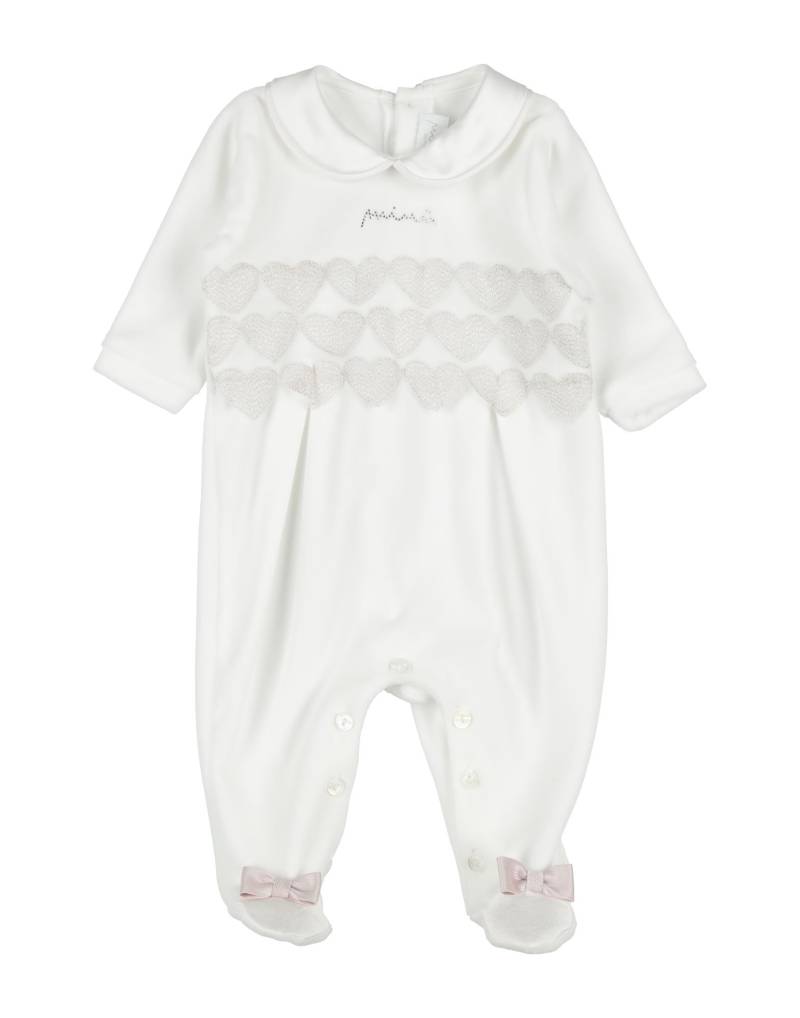 MODÌ COLLEZIONE Babystrampler & -latzhosen Kinder Weiß von MODÌ COLLEZIONE