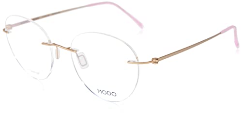 MODO & ECO 4604 Brille, LGOLD, 50 Unisex, Lgold von MODO & ECO