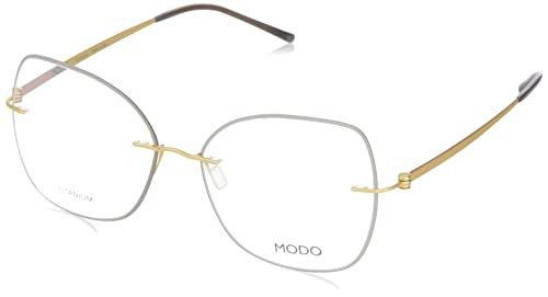 MODO & ECO Damen 4609D Sonnenbrille, Smoke Gold, 50 von MODO & ECO