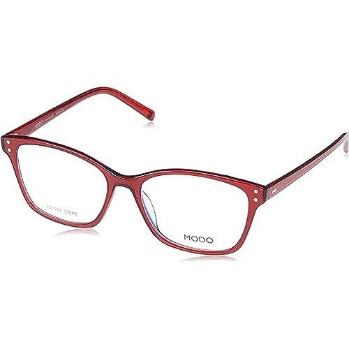 MODO & ECO Damen 6617 Sonnenbrille, Rot/Blau, 52 von MODO & ECO