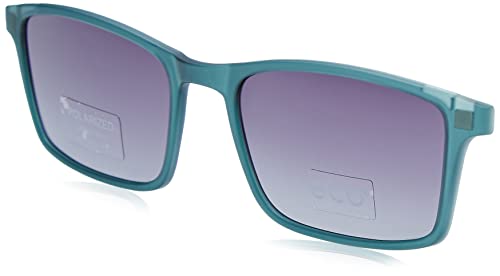 MODO & ECO Damen Flint Clip On Sonnenbrille, Teal Gradient, 48 von MODO & ECO